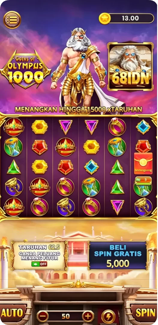 Tampilan utama aplikasi Download penidabet APK untuk Android yang intuitif dan efisien.