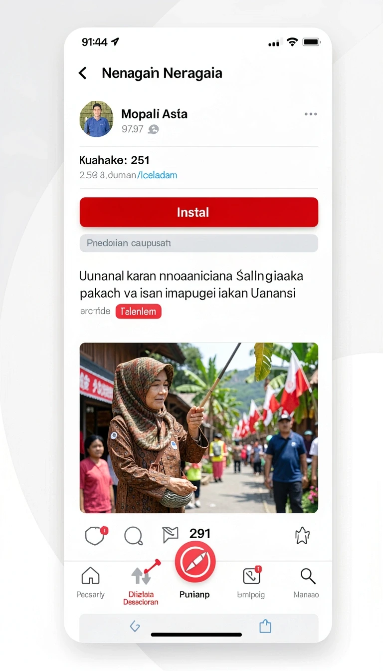 Tampilan utama aplikasi Review Aplikasi lukymino yang intuitif dan efisien.