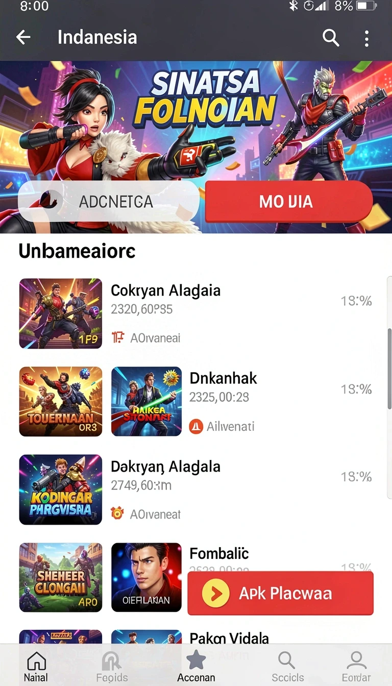 Tampilan utama aplikasi Review Aplikasi dewihoki yang intuitif dan efisien.